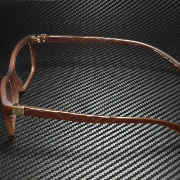 Burberry Matte Tan 52mm Eyeglasses - Picture 2 of 5